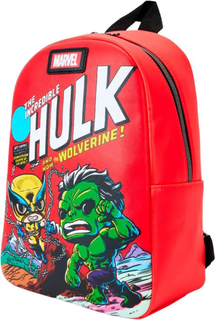 Sac à dos Wolverine 27cm : transportez vos essentiels Marvel sans encombrement