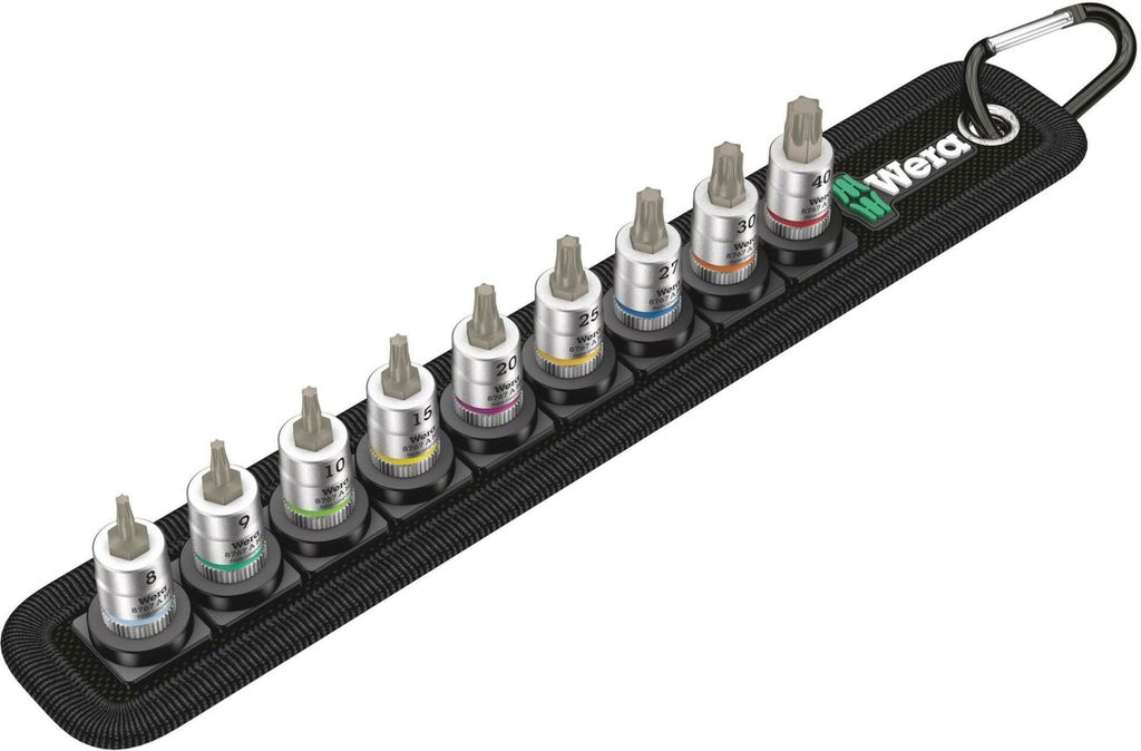 Wera Belt A 3 TORX HF Zyklop Bitnuss-Satz TORX 1/4