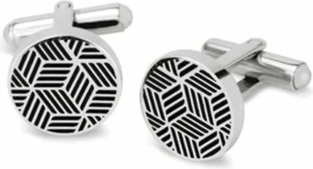 Bracelet FRANK 1967 Mod. 7FC-0003 en cuir véritable tressé noir pour homme