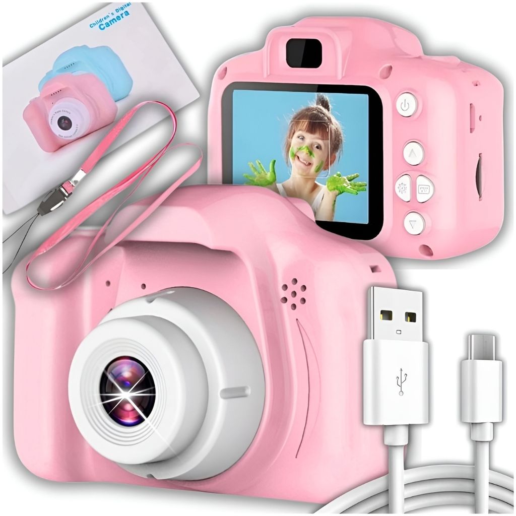 Digitální Fotoaparát Pro Děti Fotoaparát Dětské Hračky Hry Obrázek produktu 