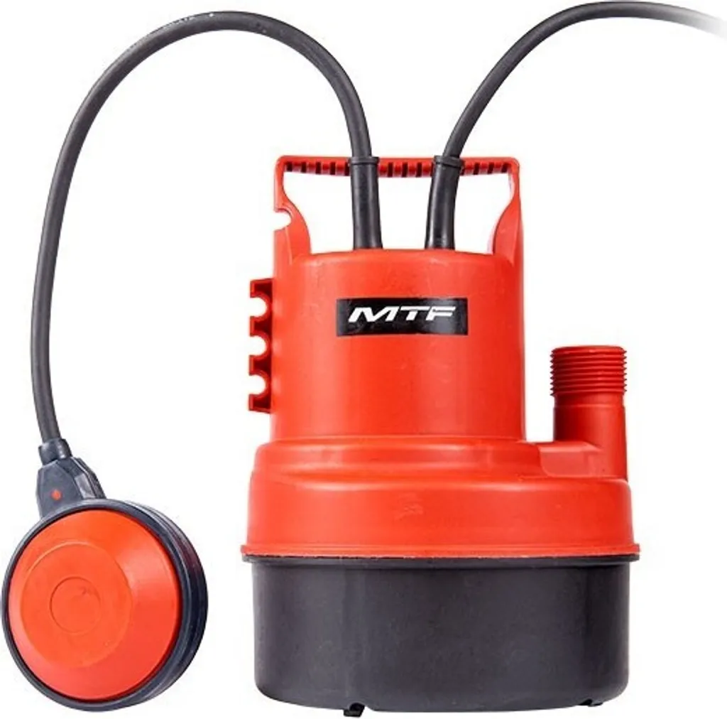 MTF WPE020 Pompe électrique submersible 200W débit 65 l/min efficace