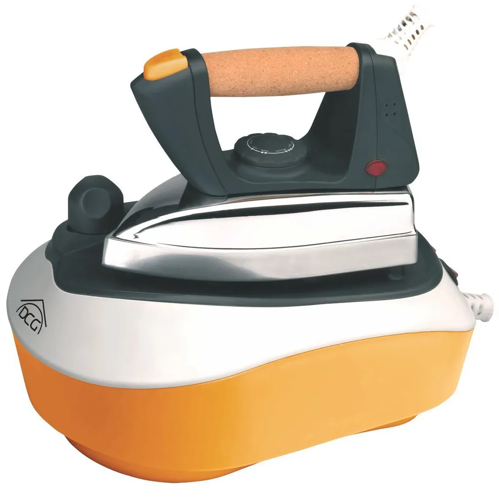 DCG Eltronic DB8000 Nettoyeur Vapeur 850W 0,5L Blanc et Jaune