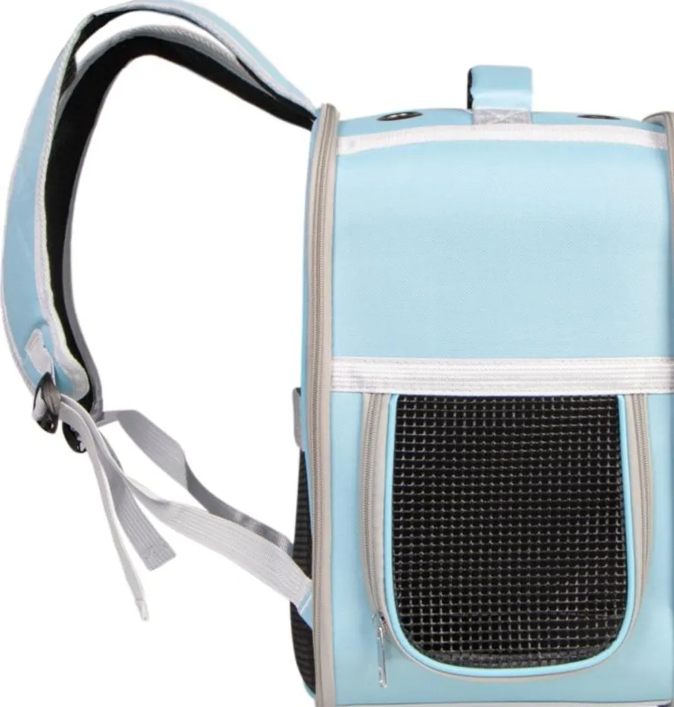 Sac à dos transport chat anti-stress avec aération optimale - 11