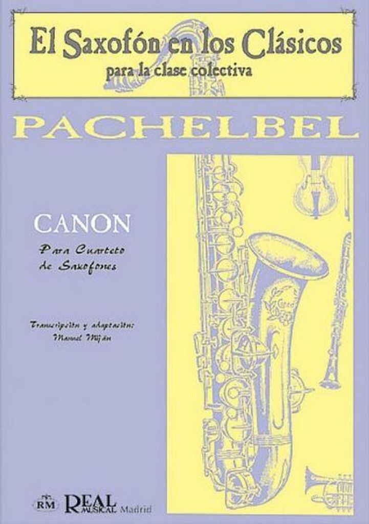 Canonpara 4 saxofones (AAAB)