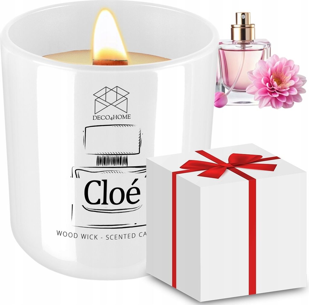 Deco4Home "Cloé" Duftkerze + Geschenkbox