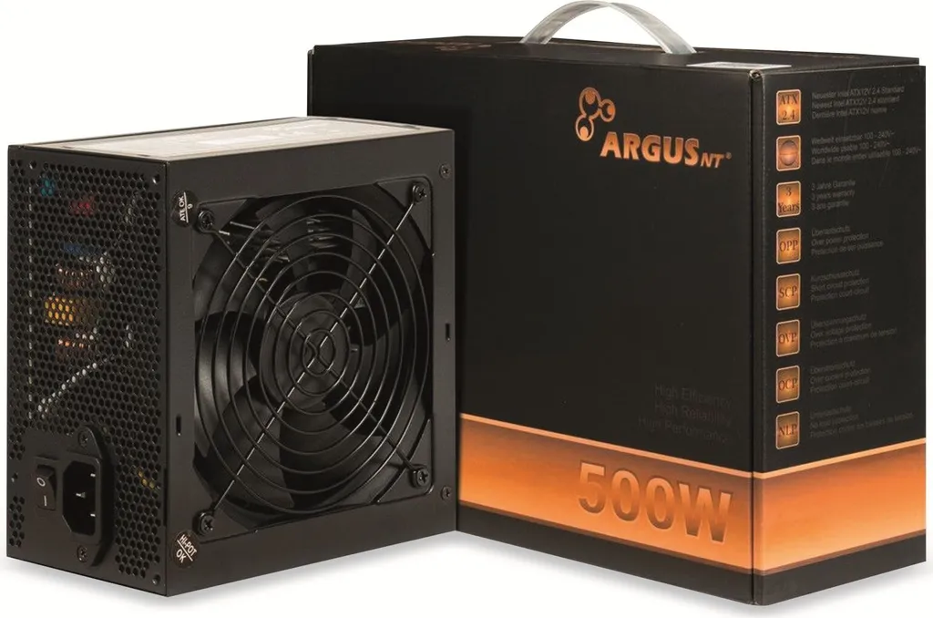 Alimentatore Inter-Tech Argus BPS-500 500W 80+ Bronze 230V EU