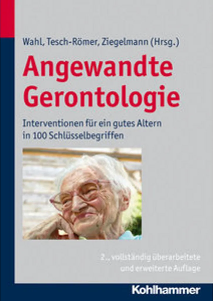 Étudier la gérontologie avec le livre Angewandte Gerontologie appliqué