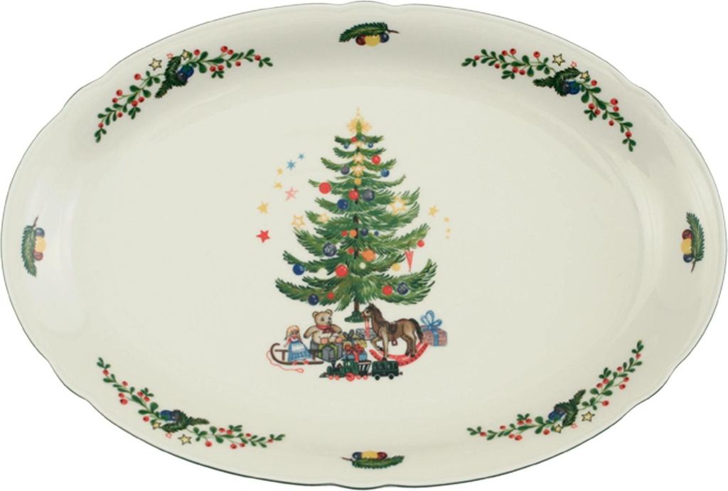 Seltmann Weiden Marie-Luise Christmas Oválný podnos 35 cm Obrázok produktu 