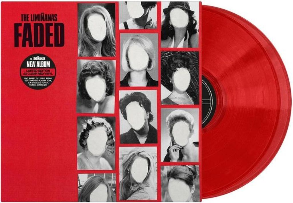 Lionel Limiñana & David Menke: Lionel Limiñana & David Menke: Faded (Limited Edition) (Clear Red Vinyl) - WAS Word - (LP / F)