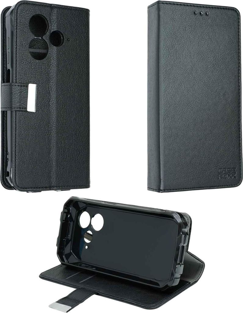 caseroxx Handy Hülle Tasche kompatibel mit Oscal Marine 2 Bookstyle-Case Wallet Case