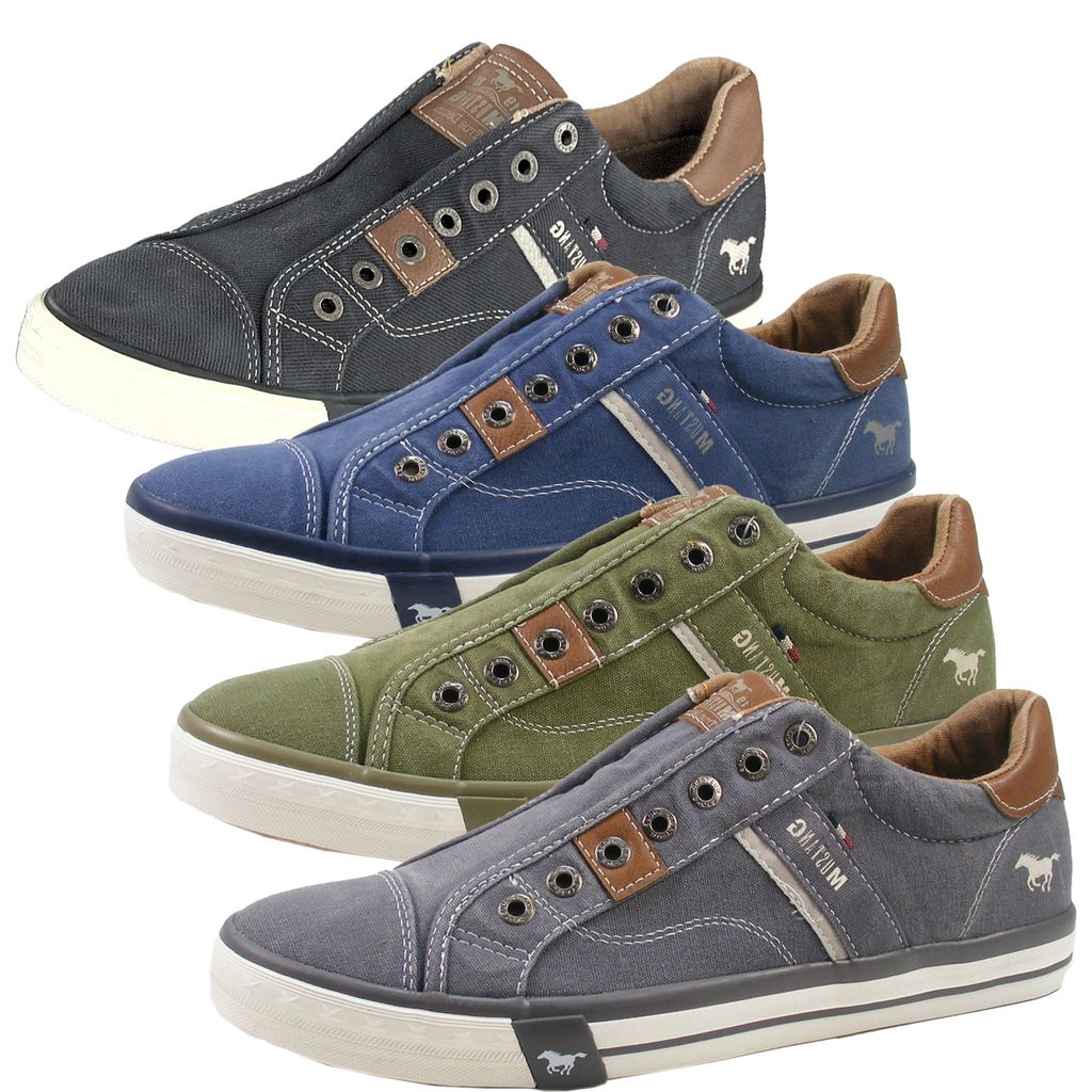 Mustang 4072-403 Schuhe Herren Schnürschuhe Sneaker , Größe:46 EU, Farbe:Schwarz