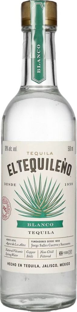 El Tequileno Blanco 500ml 38% Vol.