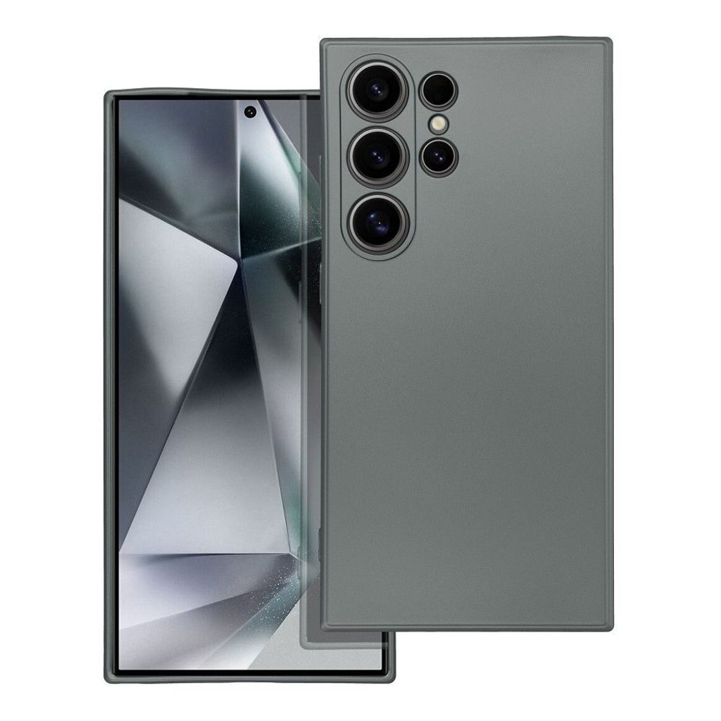 Handyhülle METALLIC passend für SAMSUNG S24 Ultra grau