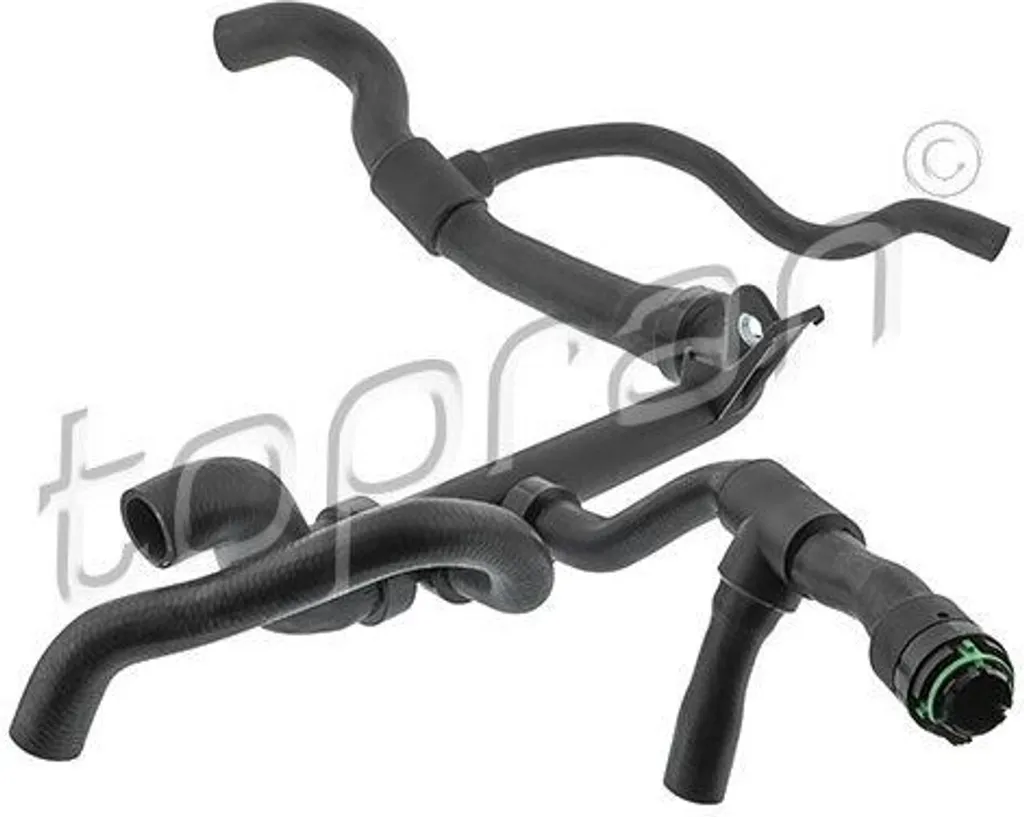 Tuyau de radiateur bas pour réparation circuit Opel Vectra B 207 790