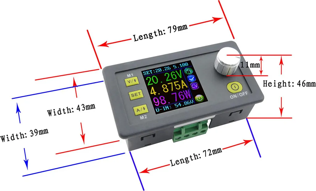 Module DPS5005 d'alimentation Step-down programmable avec communication - 9