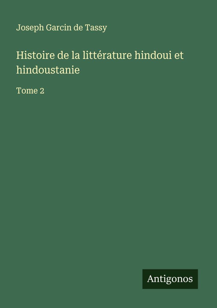 Geschichte der Hindu- und Hindustaniliteratur