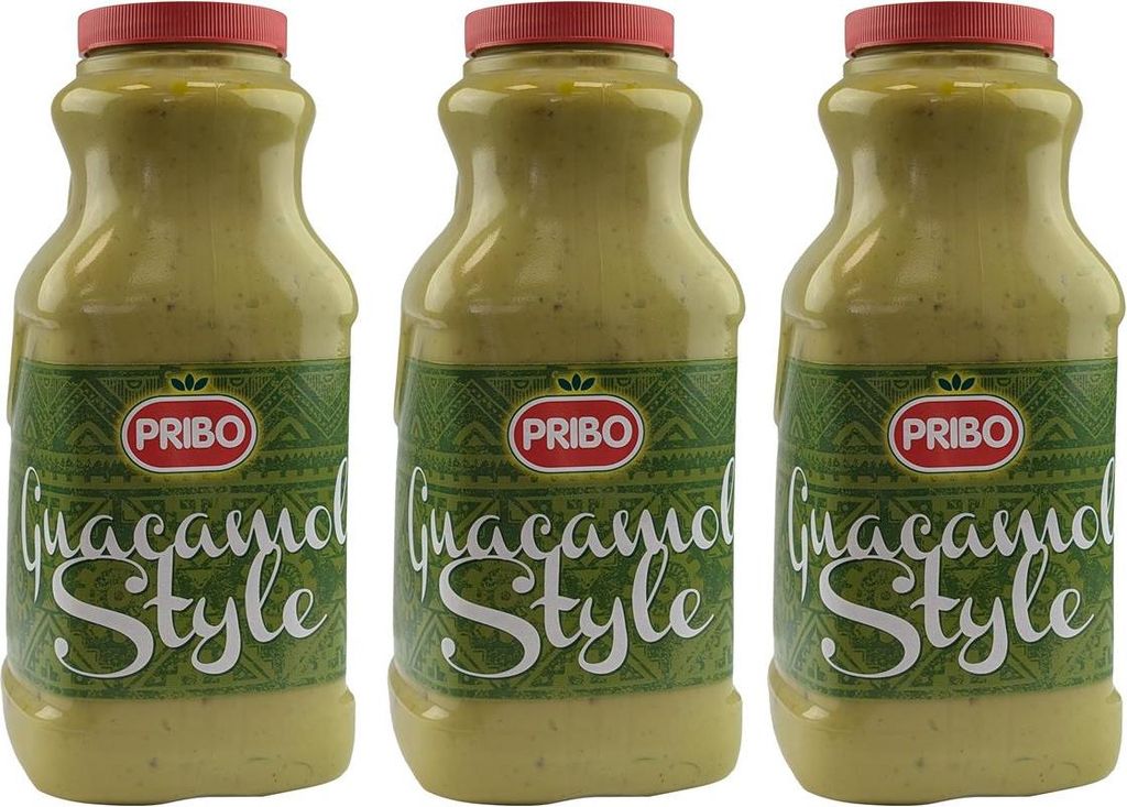 Guacamolesauce Tex-Mex Guacamole-Style PRIBO 3x 2400ml flasche