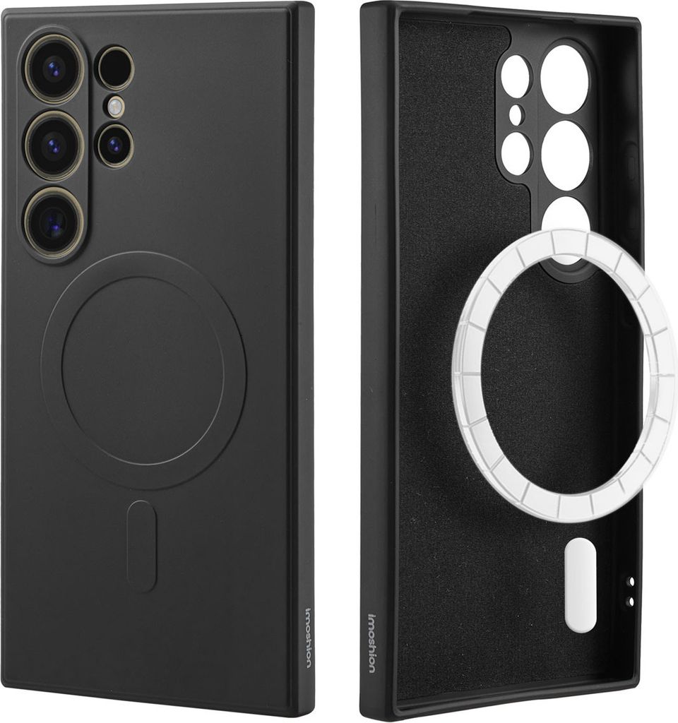 imoshion Color Back Cover mit MagSafe Samsung Galaxy S24 Ultra - Schwarz