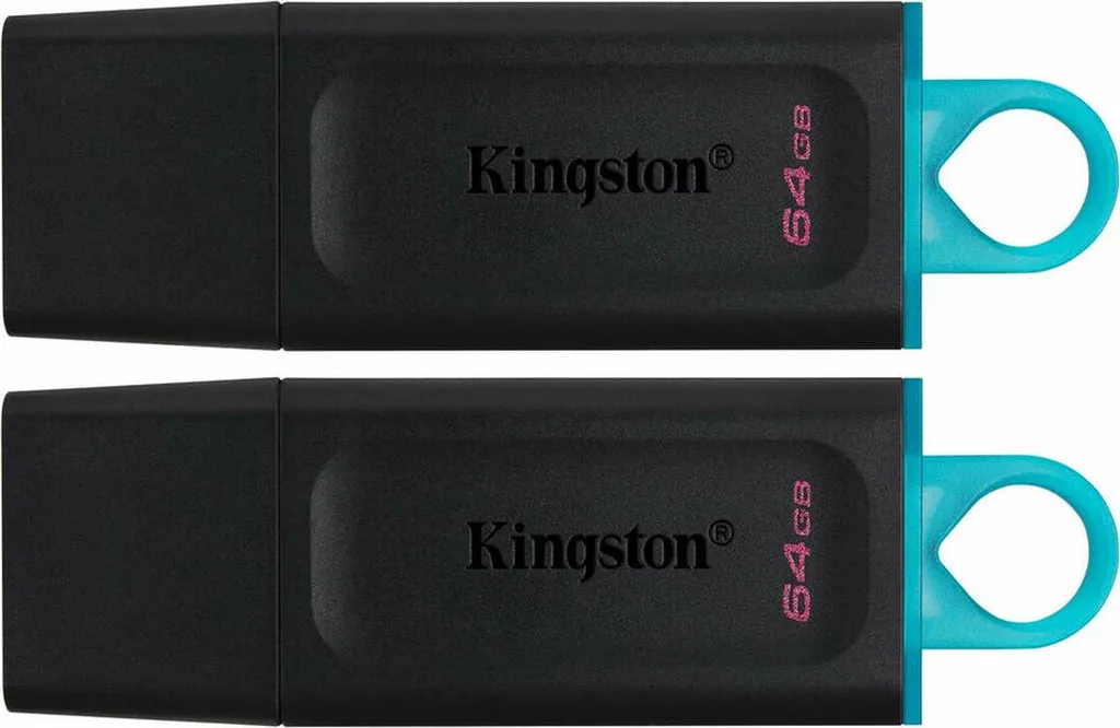 Clé USB Kingston DataTraveler Exodia 64 Go Vert - Lot de 2 Clés USB 3.2