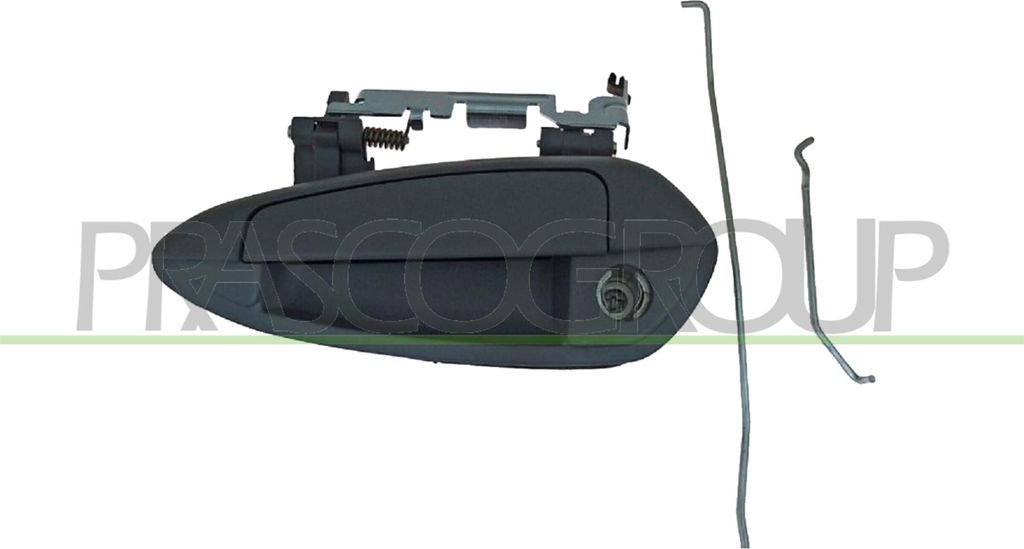PRASCO FT3428014 Türgriff Vorne Links für FIAT GRANDE PUNTO (199)
