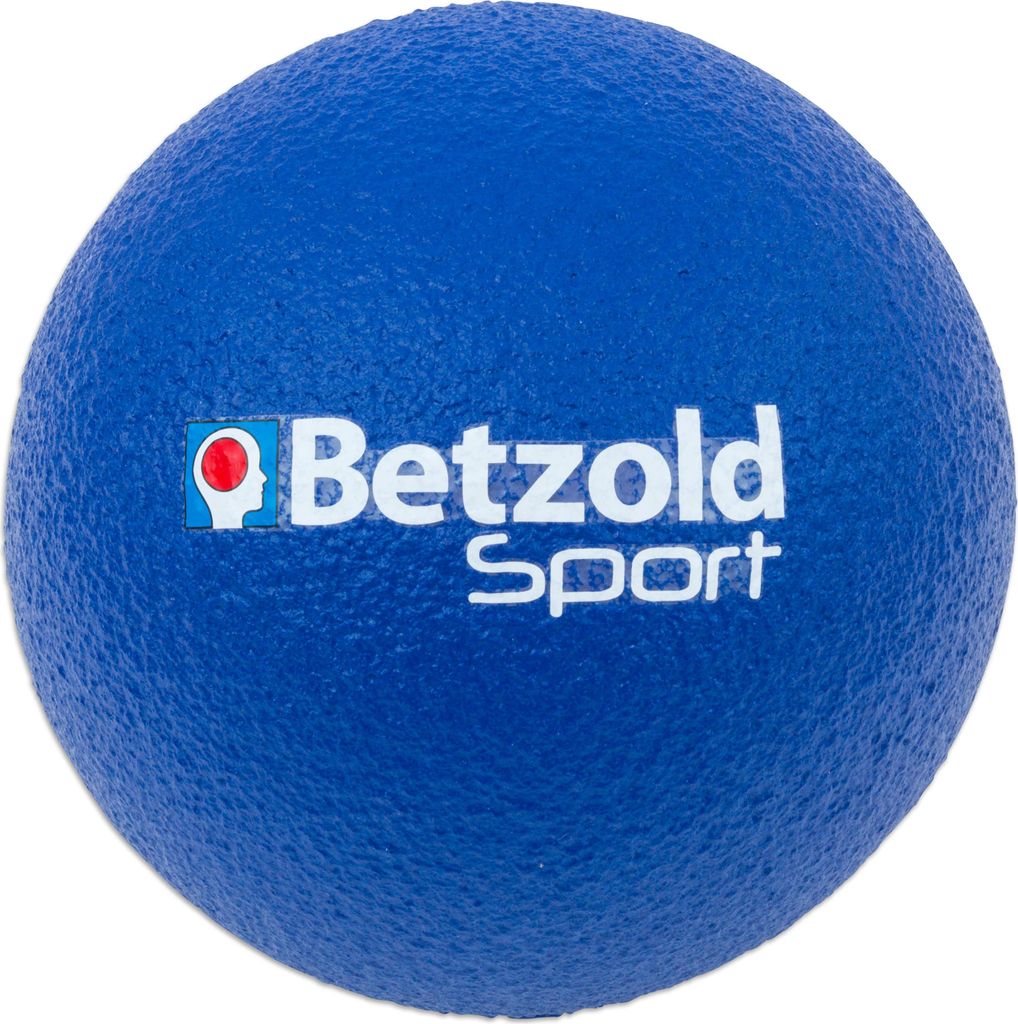 Betzold Softball, blau, Ø 15 cm, wasserabweisend, springt Produktbild 