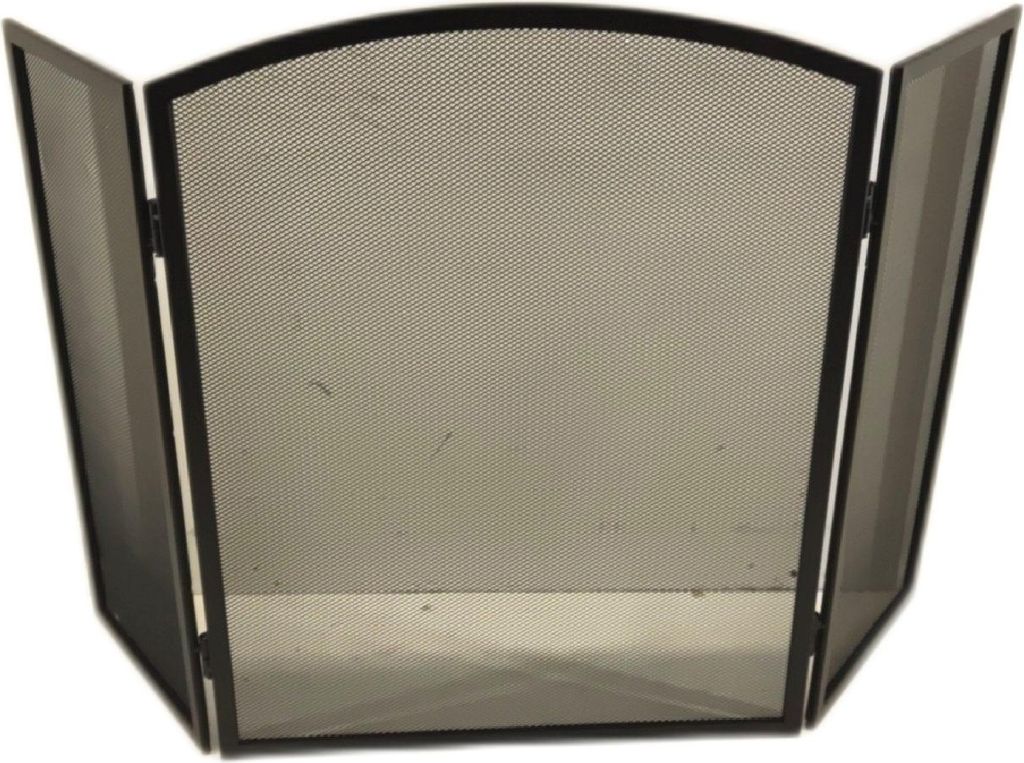 relaxdays Funkenschutzgitter schwarz Produktbild 9