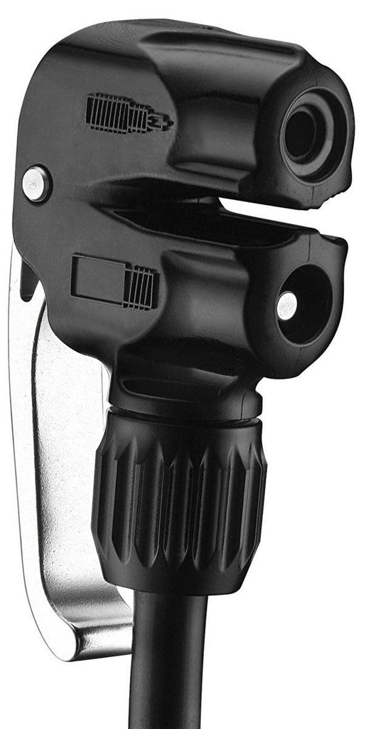 Lezyne Dual Valve Pump Head Black Pumpenzubehör