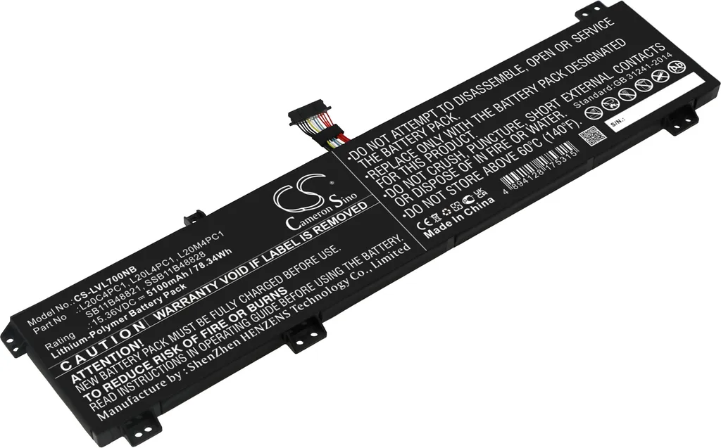 Batterie Lenovo Legion 5 15ACH 82JU00BRGE 82JU00BTGE TECHTEK Haute Qualité