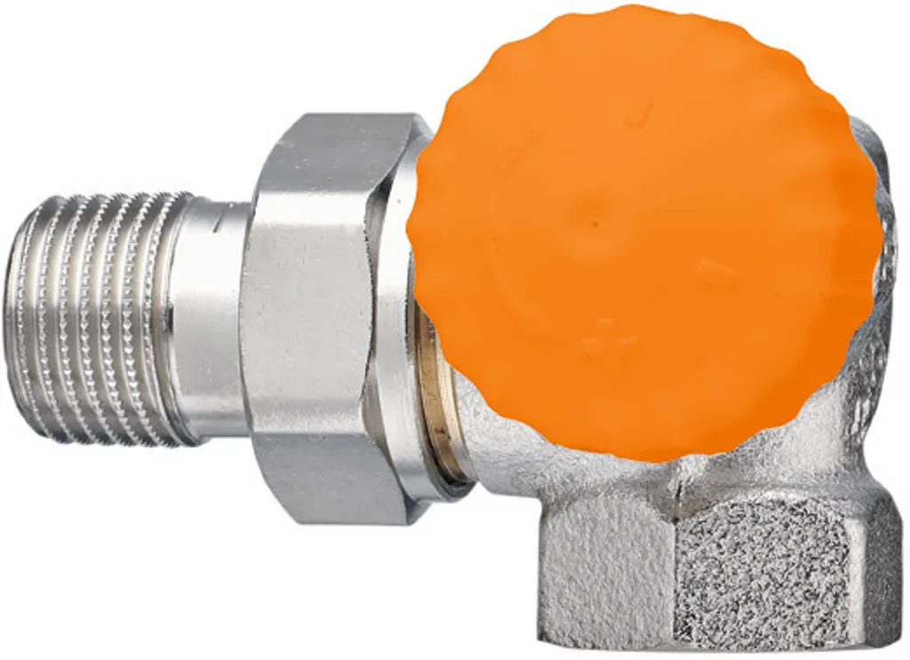 Régulateur de débit radiateur Eclipse DN15 coude équerre droite IMI