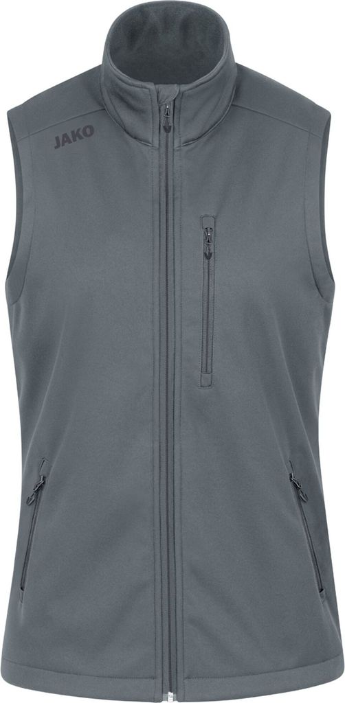 JAKO Unisex Softshellweste Premium, Farbe:steingrau, Größe:4XL