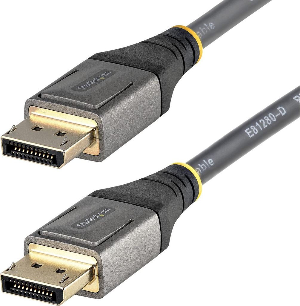 StarTech.com 30cm DisplayPort 1.4 Kabel, 8K 60Hz HDR10, 4K 120Hz UHD Video, DP Kabel 1.4, Displayport Kabel für Bildschirme, DP auf DP Monitor Kab...