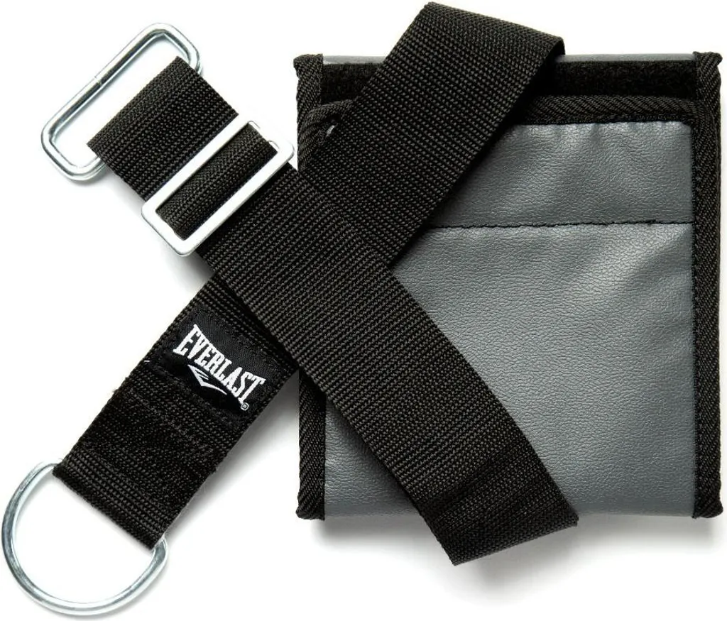 Support de Sac de Frappe Universel Everlast Noir pour Entraînement Boxe