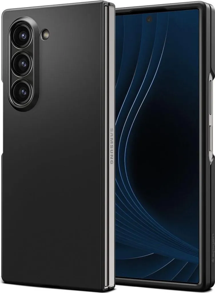 Spigen Air Skin Galaxy Z Fold 6 Case Nera - Custodia Slim Originale