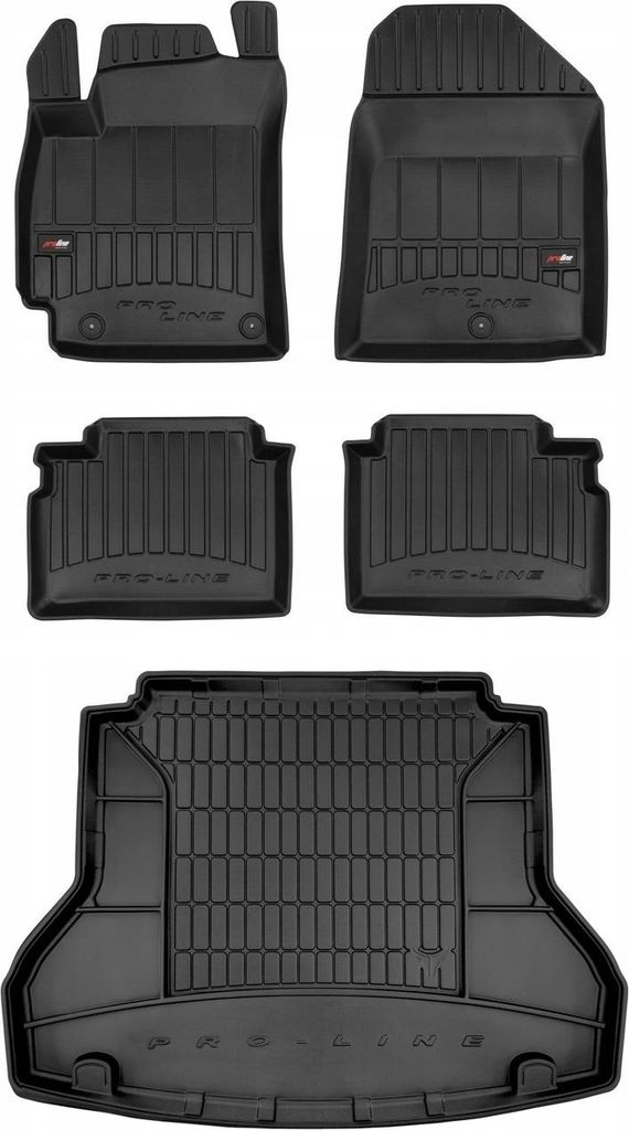 SET 3D Gummifußmatten Hyundai Elantra 6 Limousine 2016-2020