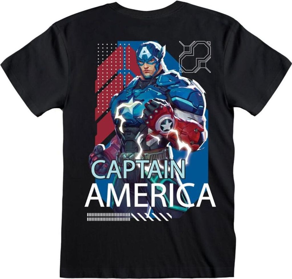 Marvel Rivals T-Shirt Captain America Größe XL