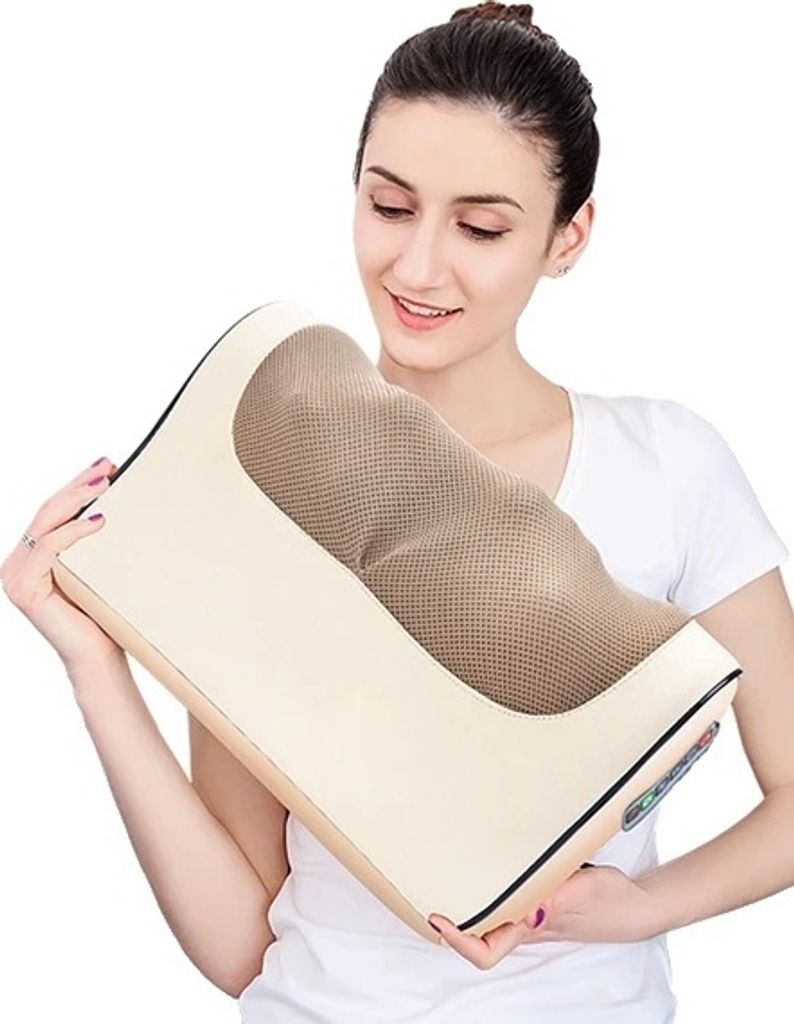 Nackenmassagekissen, Infrarot-Heizung, Shiatsu-Massagegerät