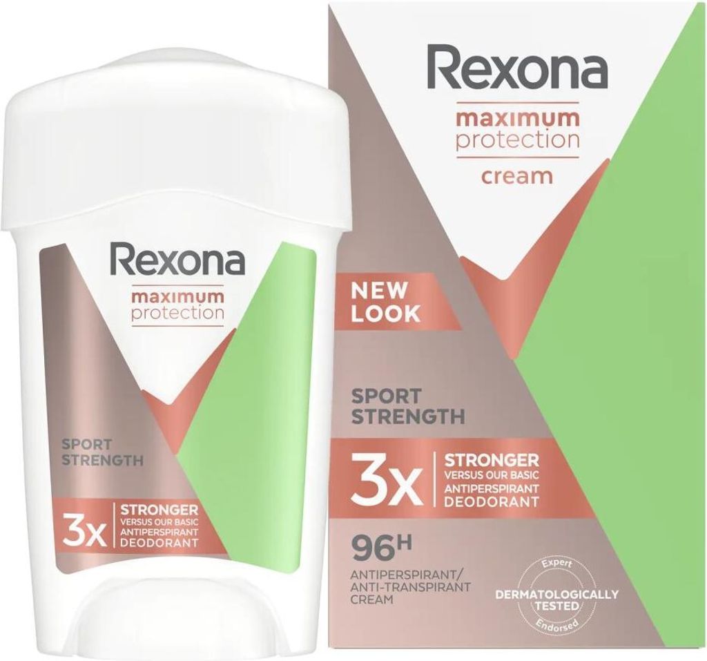 Rexona Maximum Protection Sport Strength Antyperspirant w sztyfcie, 45 ml