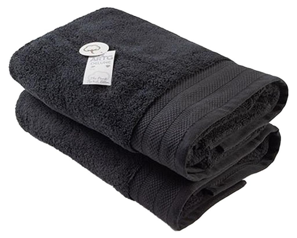 ARTG - Badetuch "Excellent Deluxe" LT3434 (Einheitsgröße) (Schwarz)