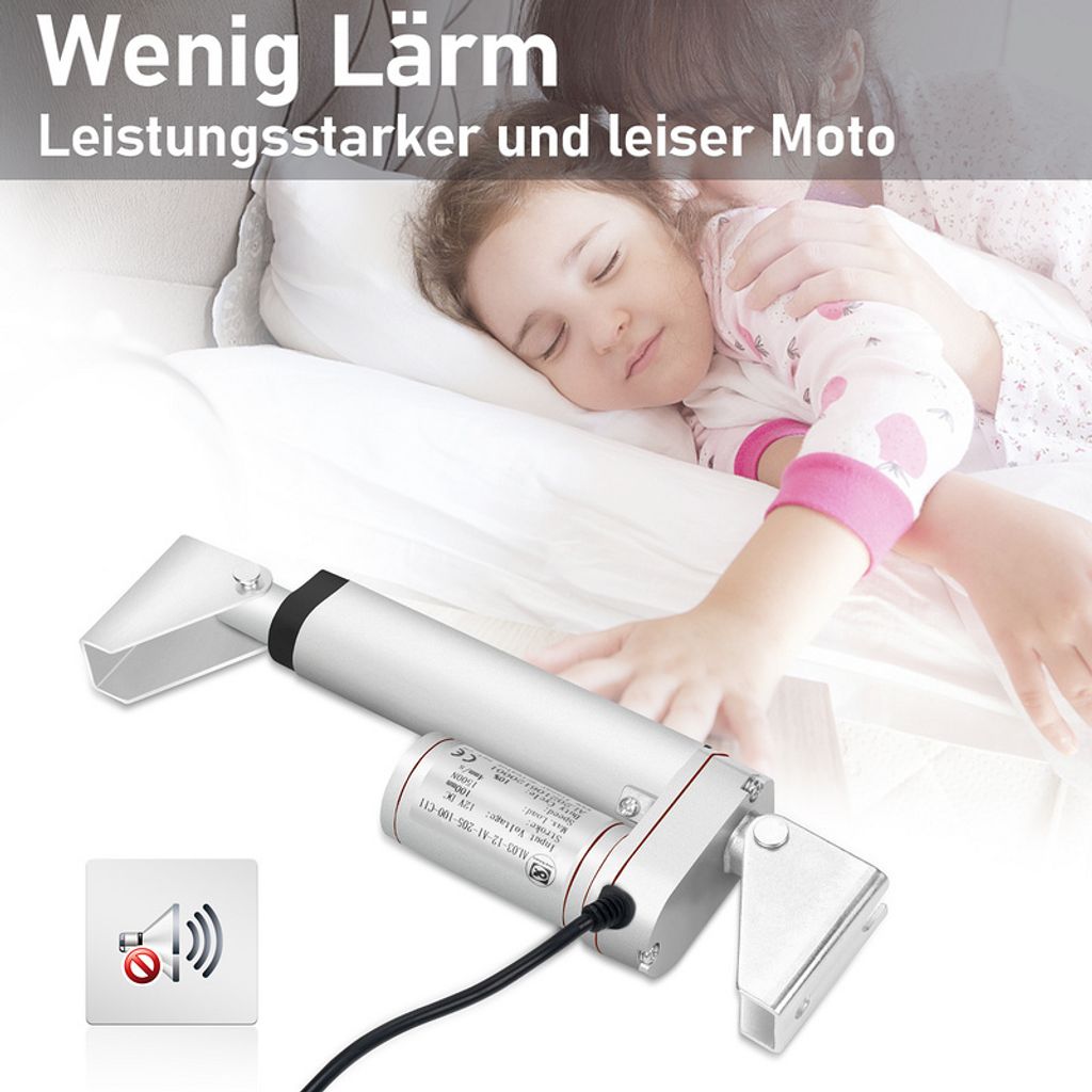 SWANEW 1500N lineárny motor nastavenie pohonu elektrický Obrázok produktu 6