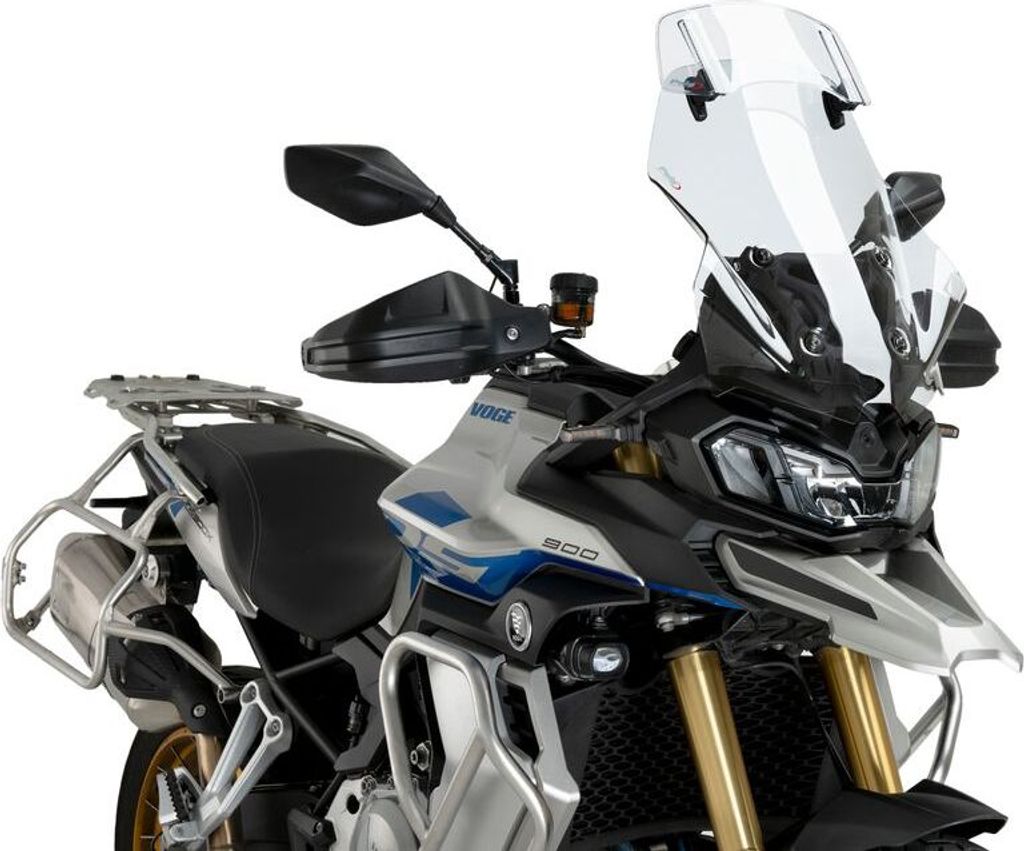 PUIG 22318W Tourenscheibe mit Spoilerscheibe passend fuer VOGE 900DSX Transparent