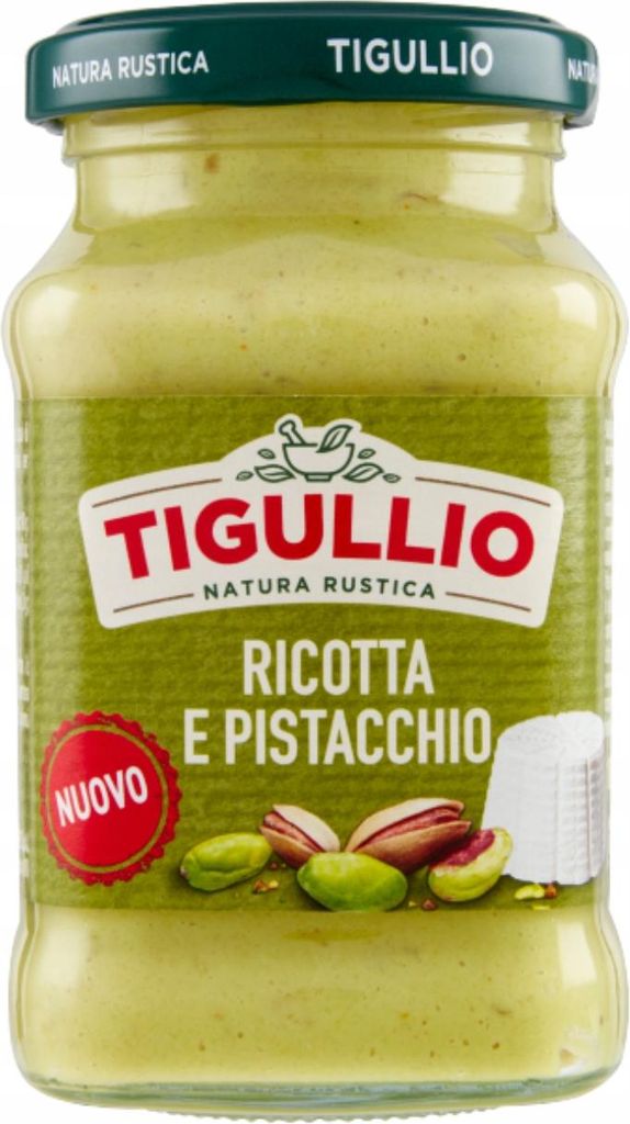 Sughi Ricotta und Pistacchio Sauce 190g - Tigullio Produktbild 