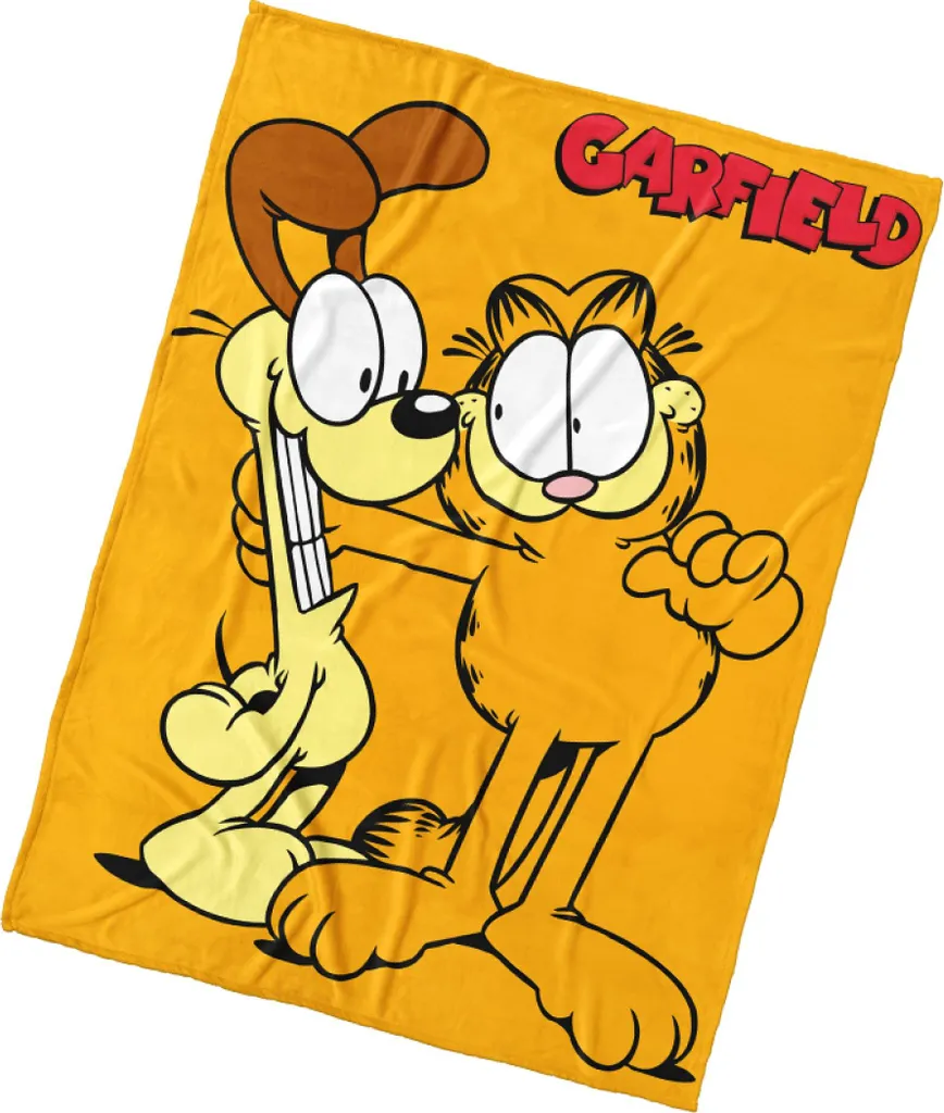 Coperta Morbida Garfield e Odie 150x200 | Idea Regalo per Ragazzi