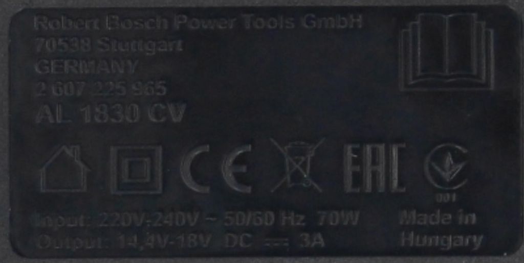 Batterieladegerät BOSCH AL 1830 CV Produktbild 25