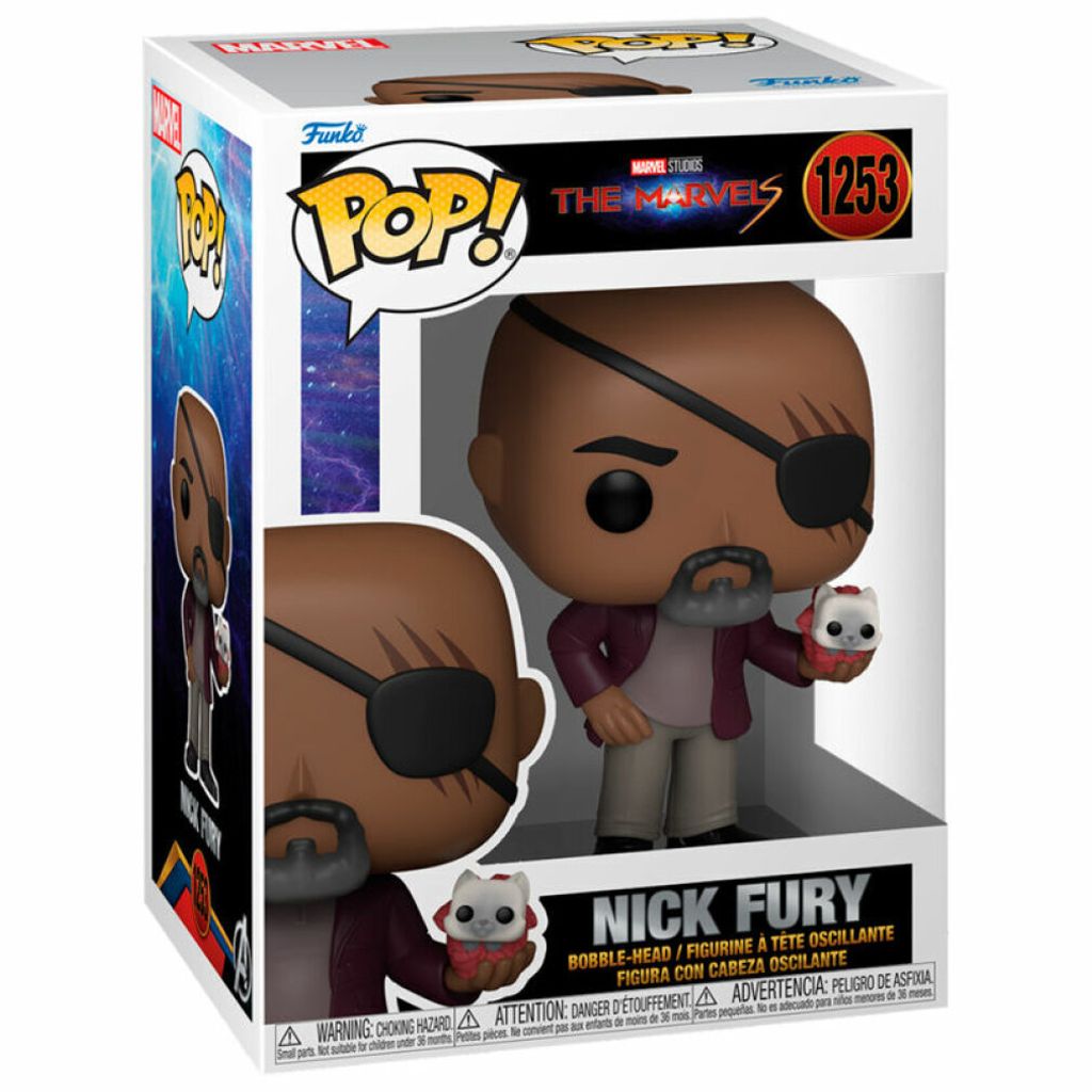 The Marvels - Nick Fury 1253 - Funko Pop! Vinyl Figur