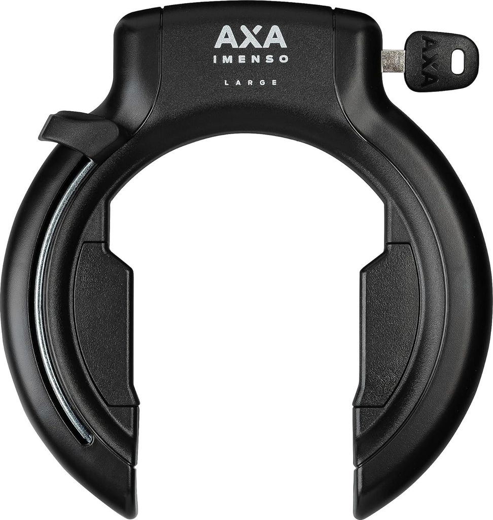 AXA Rahmenschloss Imenso Large 75mm Schlüssel abziehbar ART 2, schwarz