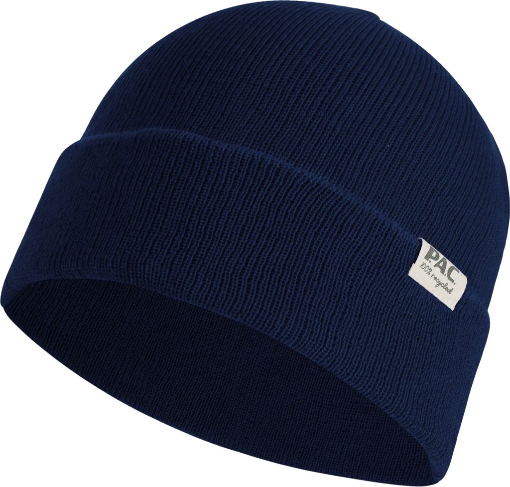P.A.C. PAC Bricu 100% Recycled Beanie NAVY NAVY -