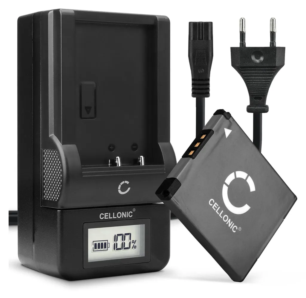 Kit Energia CELLONIC NB-11L: Batteria 600mAh + Caricatore per Canon IXUS