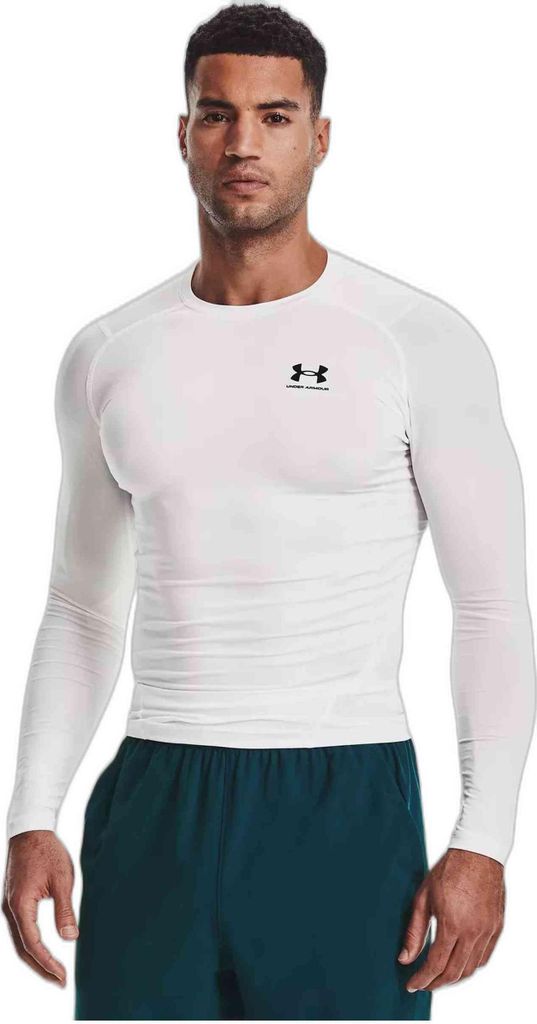 Under Armour Ua Hg Armor Comp Ls-Weiß T-Shirt Produktbild 