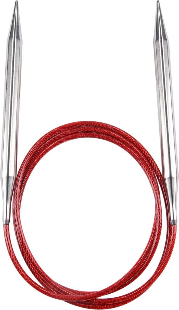 Rundstricknadel RED LACE Edelstahl 9,00 mm 120 cm