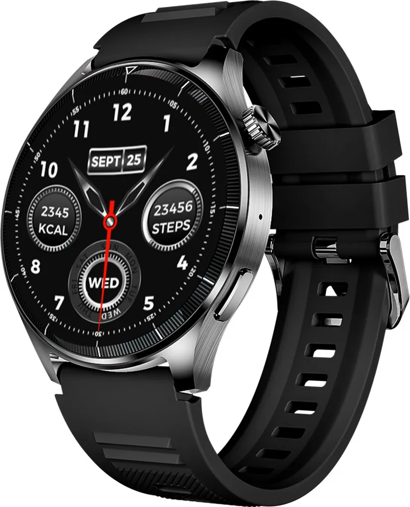Beafon 301 GPS Smartwatch Noir 1.45'' IP67 avec Cardiofréquencemètre